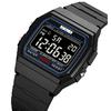 Часы SKMEI 2042 Ультратонкие Gshock Классические Цифровые Мужские Часы Квадратные Ретро Ручные Наручные Часы Электронные Цифровые
