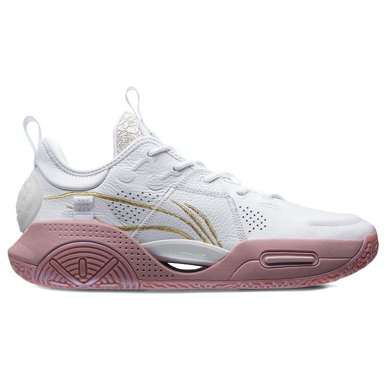 Баскетбольные кроссовки Li Ning All City 9 из искусственной кожи с синтетическим амортизирующим покрытием, нескользящие, износостойкие, дышащие, с поддержкой отскока, с низким верхом ABAR077-3