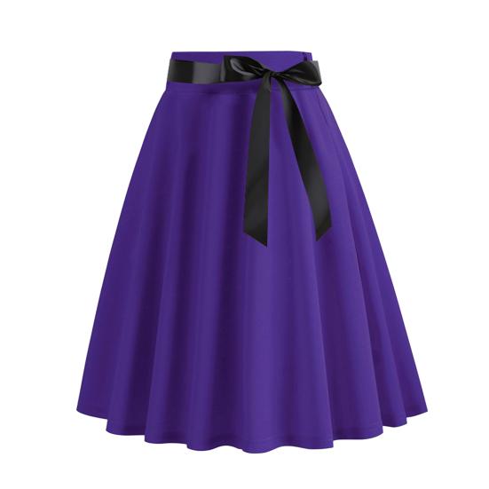 Женская юбка с высокой талией, со шнуровкой на талии, юбка для фигурного катания в стиле пэчворк, цветное сценическое представление