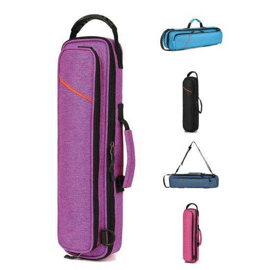 Сумка для флейты Эргономичная ручка Толстая водонепроницаемая Пылезащитная Защита от царапин Удобное место для хранения флейты