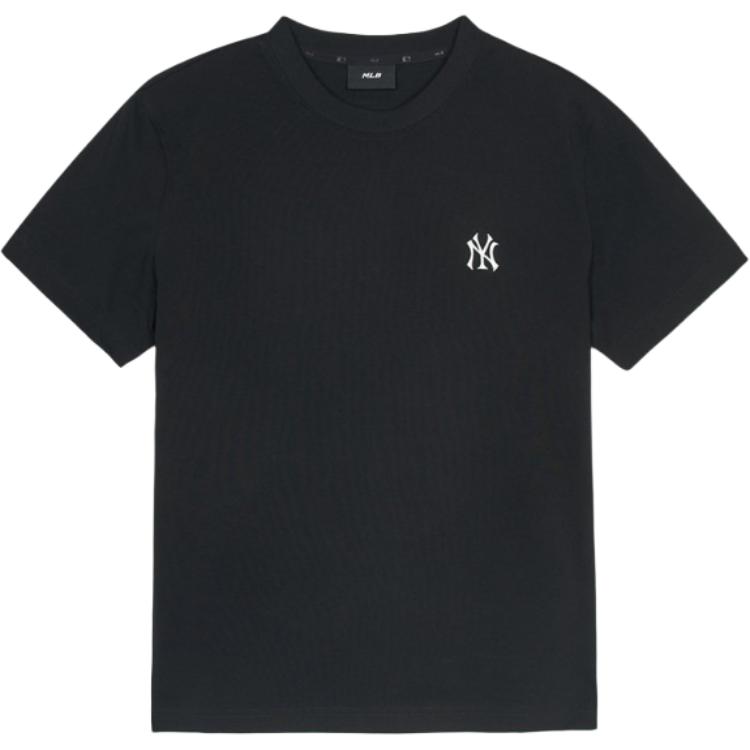 MLB T Shirts Unisex Black Crew Neck 3ATSB3054-50BKS