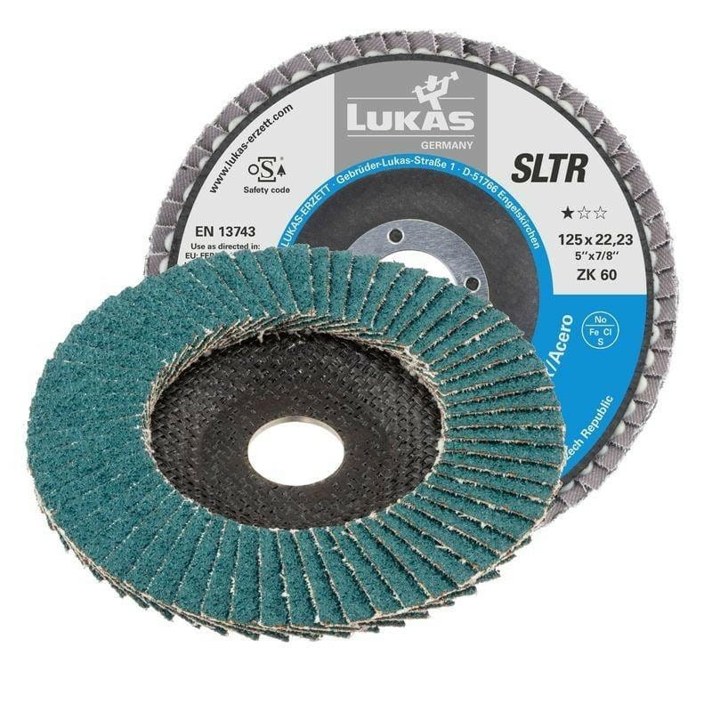 Lukas Flap Disc 125mm P 80 Sltr Inox Zirconium