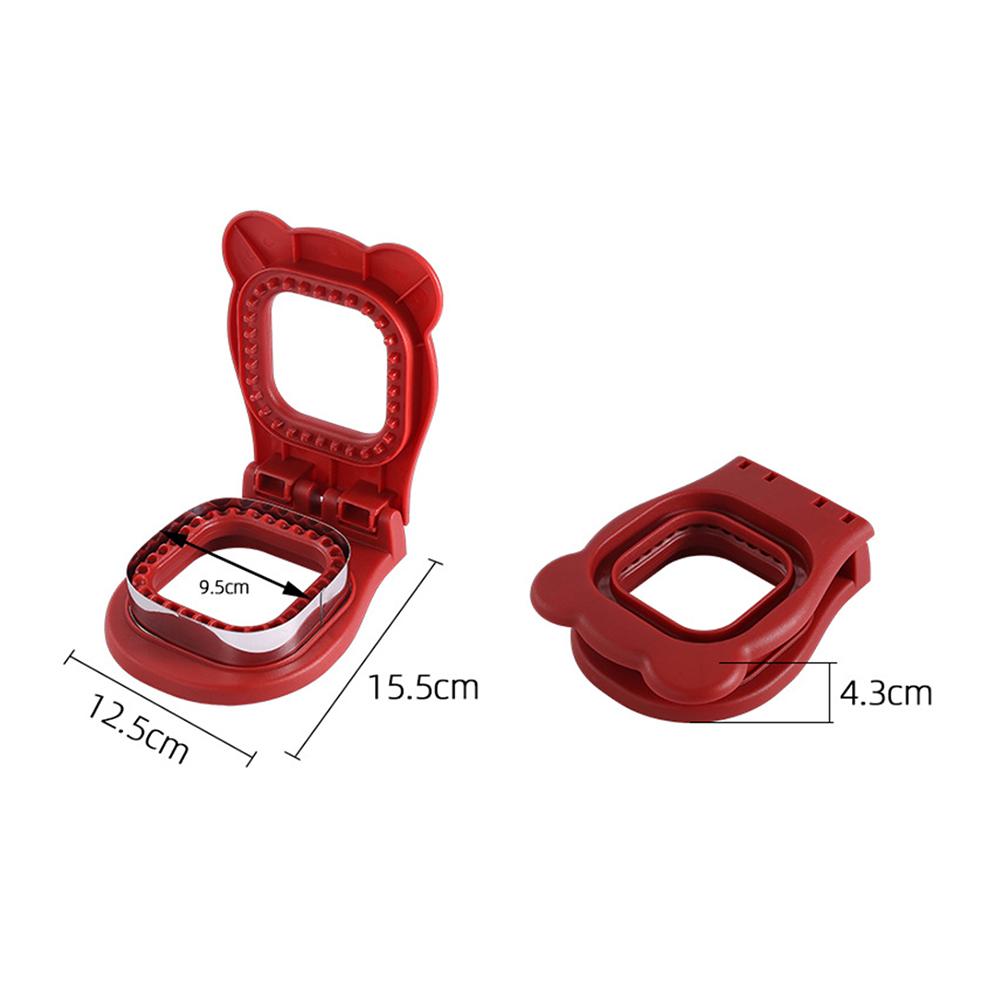 Uncrustables Sandwiches Cutter Sealer с квадратной многофункциональной хлебопечкой без корочки для приготовления завтрака