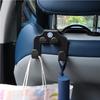 For VW Rline Jetta Golf Beetle GTI R32 MK4 motion Polo GTD Motion 1pcs ABS Car Rear Seat Back Portable Hanging Hook Center Cover zk2