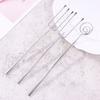 Stainless Steel Candy Dipping Fork Irregular Shaped Cheese Fondue Culinary Decorating Fork Long Handle Chocolate Dipping Tool