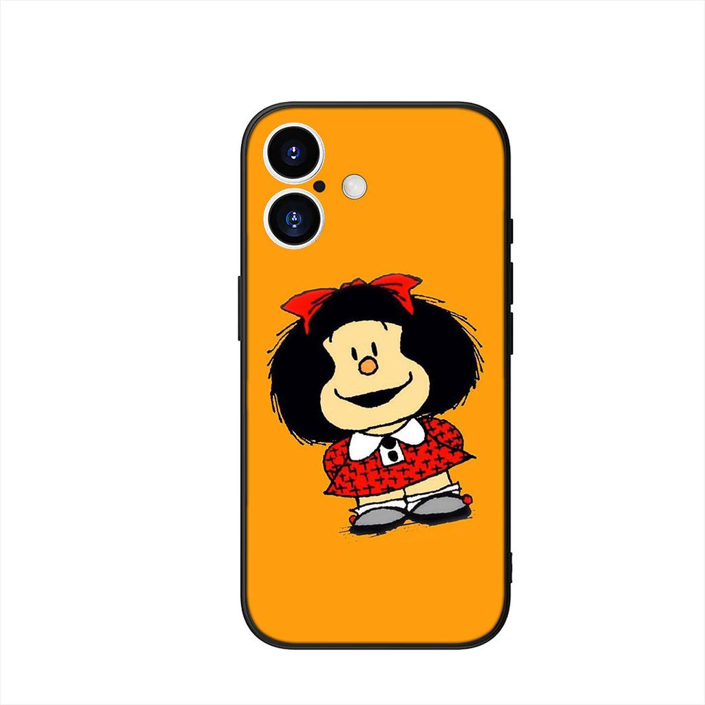 Wallpaper M-Mafaldas Phone Cover Case for Samsung Galaxy S25 S23 S22 S24 FE Ultra Plus A56 A05 A06 A15 A16 A57 S7 Edge Casing