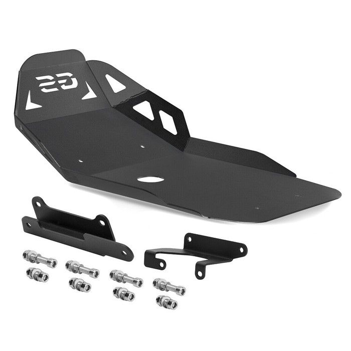 Sabot moteur pour BMW F 850 GS / F 750 GS 18-20 noir pare moteur Aluminium