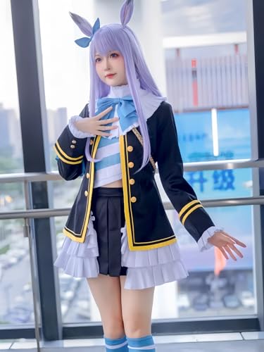 [NOKIJP] Косплей Uma Musume Косплей Mejiro McQueen Линия Элегантности Косплей Костюм для косплея Uma Musume Мероприятие в костюмах Хэллоуин Школьный фестиваль