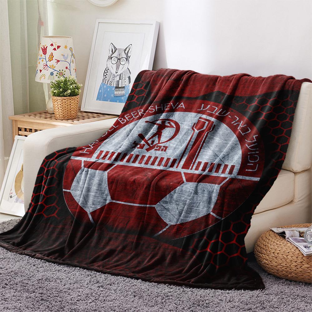 Bnei Brak Workers Football Club  Print Flannel Blanket, High quality Comfortable for All Seasons, Home Decor, Warmth and Comfort