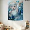 Gawr Gura Pattern Home Decor Tapestry, Wall Hanging, Decorative RV Wall Cloth.DGT0925243