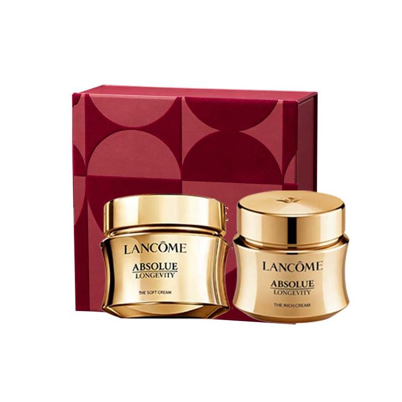 LANCÔME Крем/Крем Jingchun Zhenyan Освежающая версия для лица Набор из двух штук: 60 мл легкого крема для лица + 60 мл роскошного защитного крема