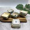 4pcs Japanese Ceramic Square Sauce Dish Set Vintage Soy Sauce Seasoning Household Dip Dish  Sushi Sauce Snack Dish Tableware
