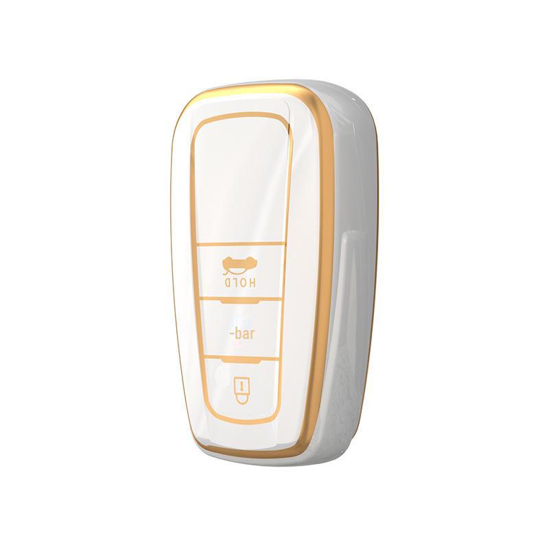 Чехол для ключа Toyota для 23 моделей: Highlander, Camry 8-го поколения, RAV4, CHR - чехол-пряжка для автомобильной сумки Dragon Asia Design