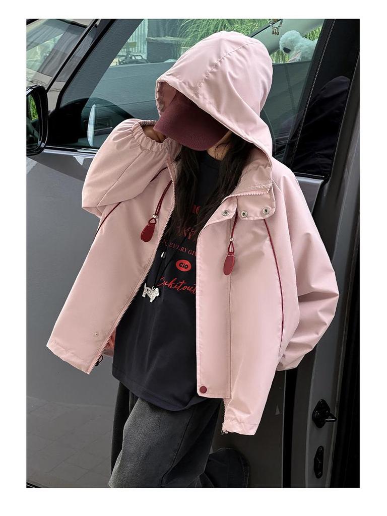 Трендовая ветровка для девочек 2025 - Стильная осенне-зимняя верхняя одежда для учениц средней школы