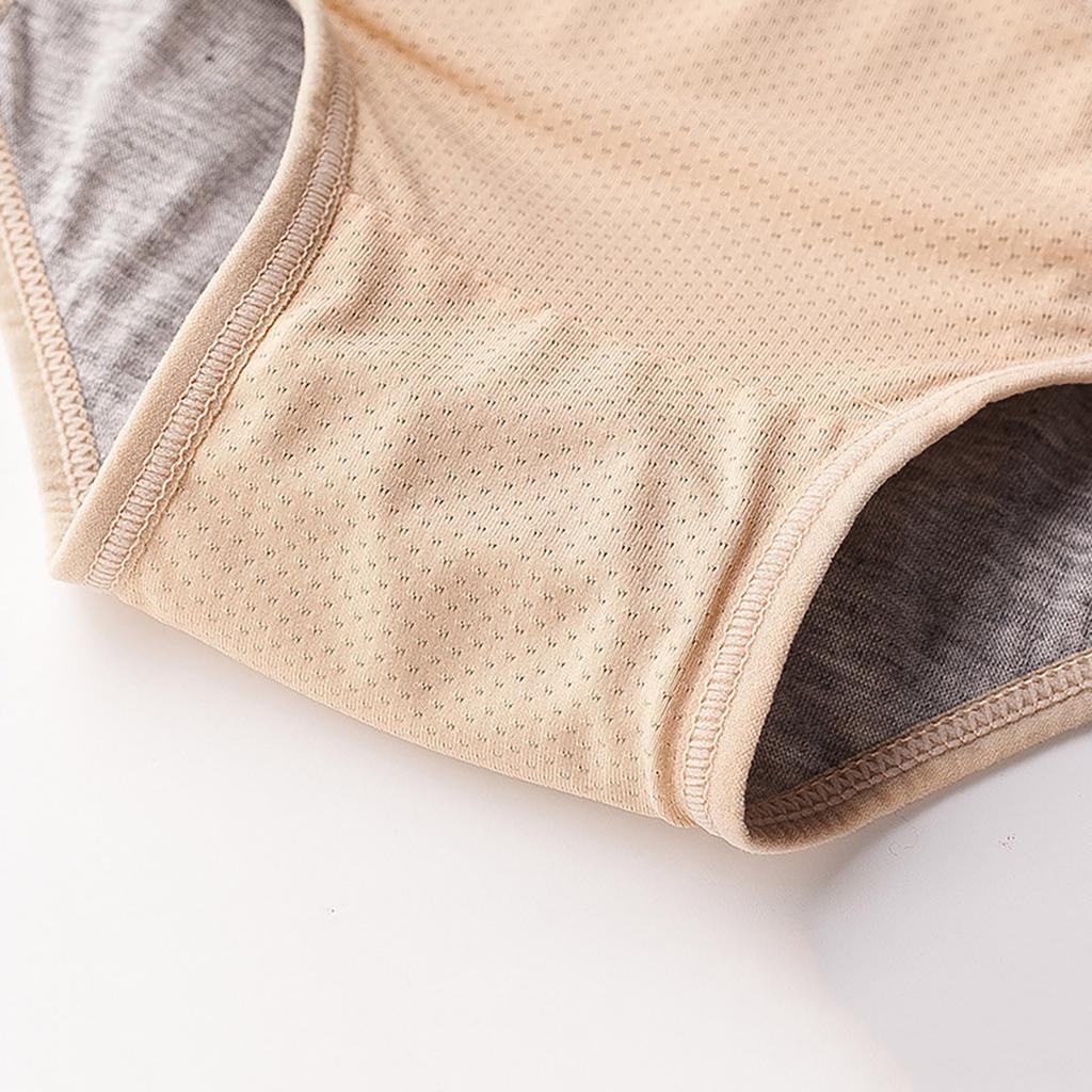 Women's High Waist Period Panties Leak Proof, Breathable, Comfortable Menstrual Underwear Pack of 3