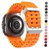 Ремешок для Samsung Galaxy Watch 7 ultra, ремешок 47 мм, аксессуары, спортивный силиконовый браслет correa Galaxy Watch ultra, ремешок 47 мм