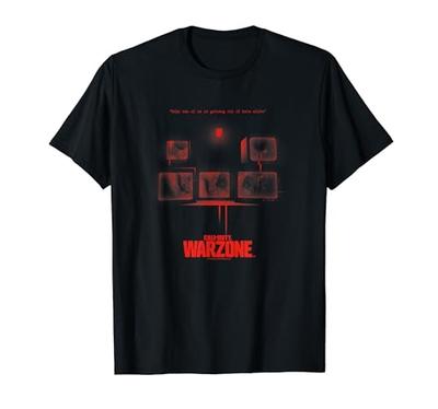 Чувство долга: Warzone Хэллоуин Призрачные Лица Большая Грудь Постер Футболка