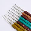 8/10 Pieces Ergonomic Crochet Hooks Set 0.6mm-2.0mm Different Sizes Crochet Hooks Knitting Needle for Lacework Craft
