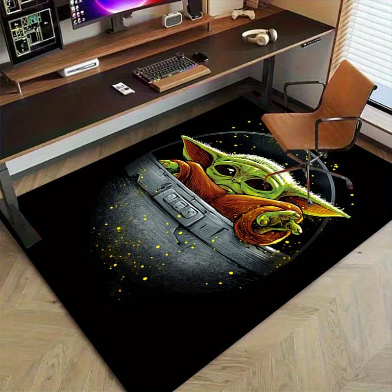 1pc Cute Yoda Rug for Home Decor, Office Carpet, Chair Cover, Outdoor Mat, Gift Ideaz4155