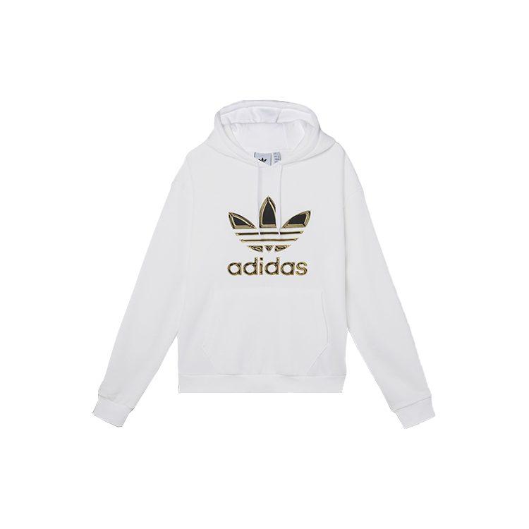 adidas Оригинальная МЕТАЛЛИЧЕСКАЯ толстовка мужская Белая GT4359