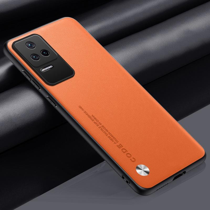 Роскошный чехол из искусственной кожи для Xiaomi Poco F4, матовый чехол, силиконовый противоударный защитный чехол для телефона Redmi K40S K50 Pro Coque