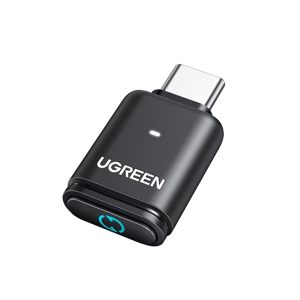 UGREEN Bluetooth Adapter for APTX Low Latency aptX Compatible Bluetooth Audio Connects Wireless Headphones Wireless Audio Transmitter Compatible with