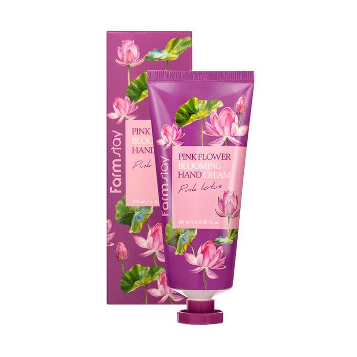 Farmstay Крем для рук Pink Flower Blooming Pink Lotus