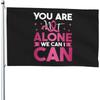 2D Flat - 2D Flat - 1pc Multi-Size Optional 2D Plane, 2D Printing 2D Door Flag 2D Plane, Mental Health Awareness Door Flag - "You're Not Alone, We Can