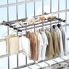 Punch-Free Folding Clothes Drying Rack for Indoor & Balcony Use