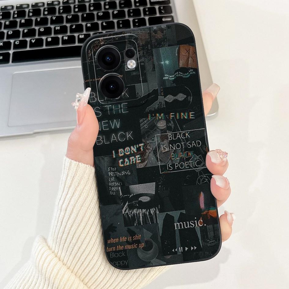 Для Oppo Reno 13F 5G Чехол Модные Закатные Девушки Астронавт Coque Мягкий Силиконовый Чехол для Телефона Для OPPO Reno13 FS RENO13F CPH2699 Capa