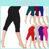 Стильные женские капри для йоги с заниженной талией 3/4 для легкого фитнес-стиля и комфорта