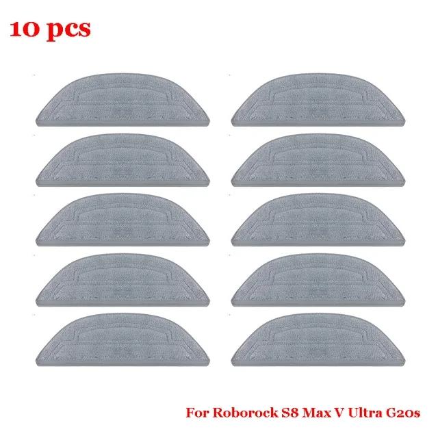 For Roborock S8 MaxV Ultra G20S Robot Vacuum Spare Parts Roller Main Side Brush Mop HEPA Filter Dust Bag Accessories