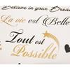 Temporary Tattoos - Inspirational Quotes - Gold