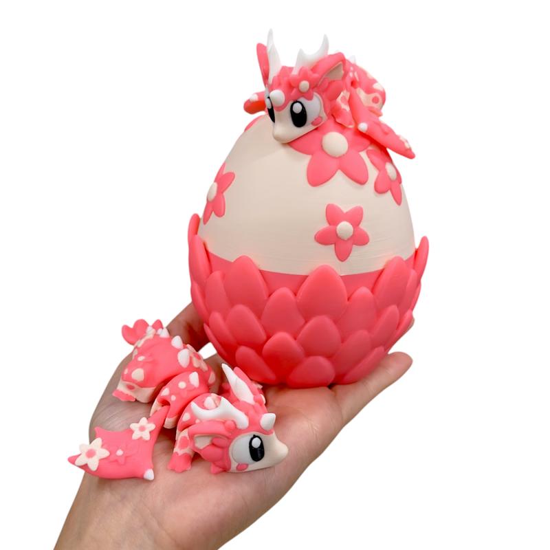 Mini Baby Animals - Cute 3D Printed Articulated Toy Figures - Collectible Figurines Decor