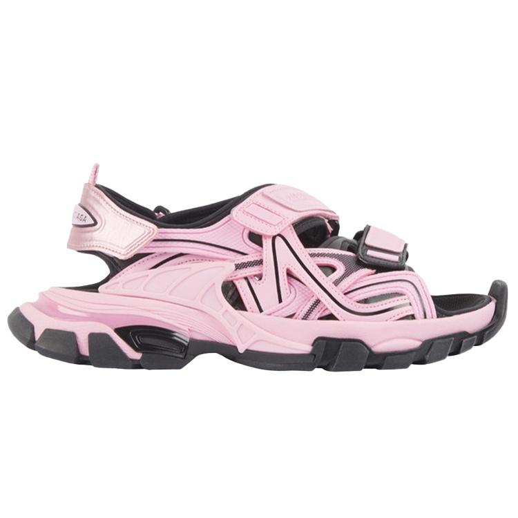 (WMNS) Balenciaga Track Sandal 'Neon Pink Black' Women's 617543W2FH15010