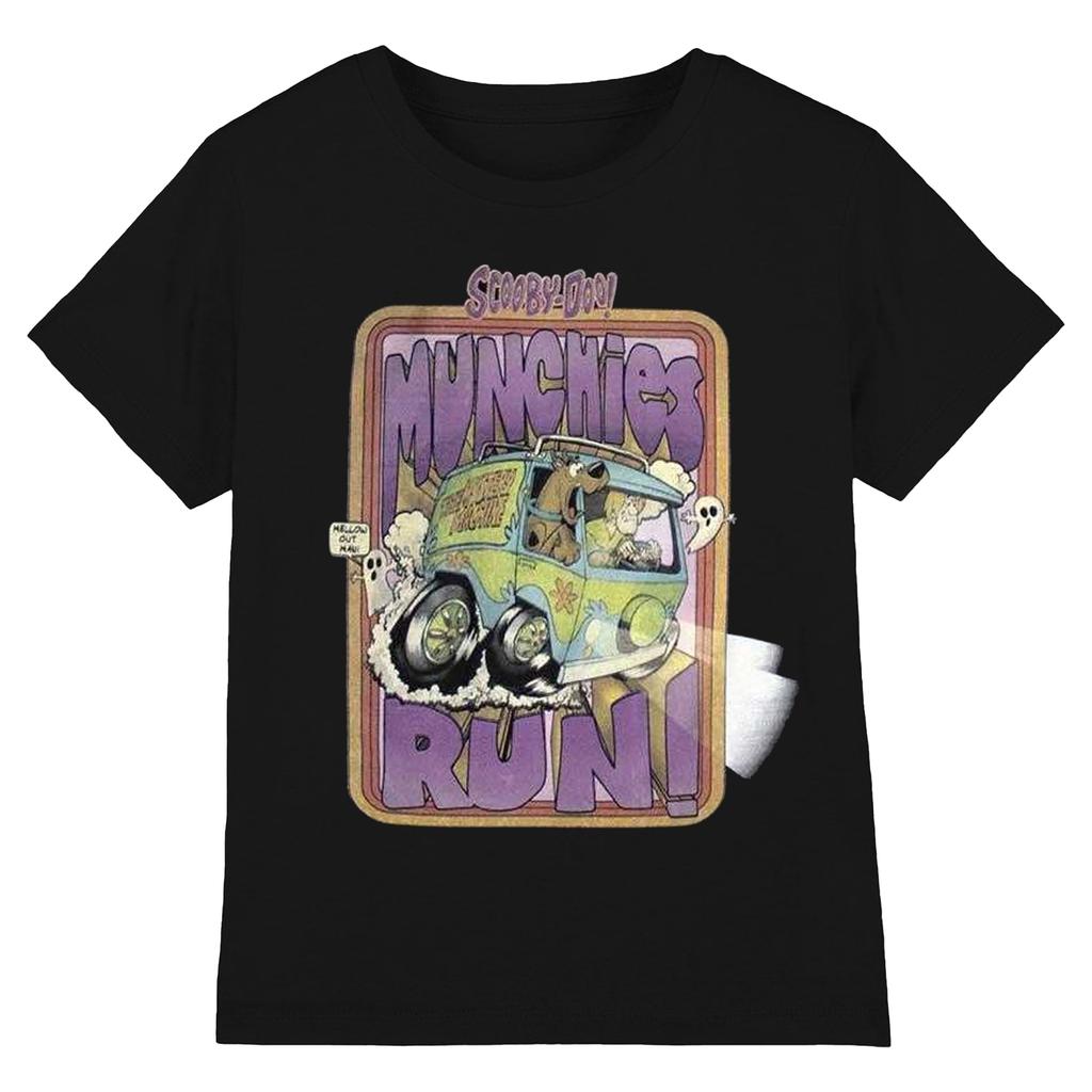 Scooby Doo Unisex Adult Munchies Run T-Shirt