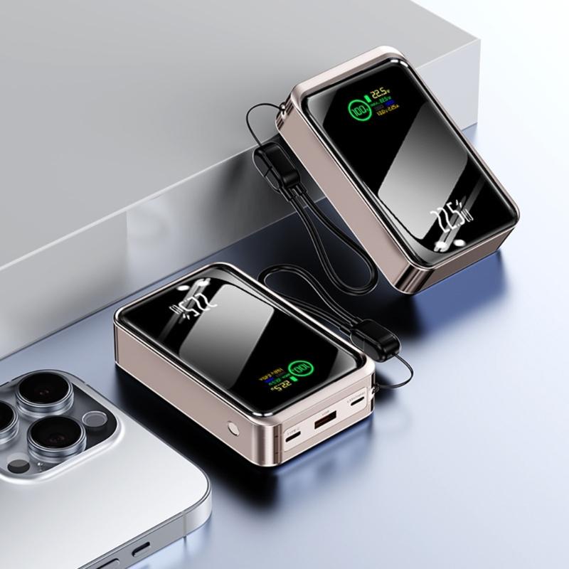 Пластиковый кейс для хранения аккумуляторов ABS PC со светодиодной подсветкой и цифровым дисплеем, компоненты для DIY-зарядки (без аккумулятора) для мобильных телефонов