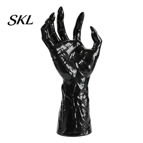 Halloween Wall Decoration Decoration, Mounted Creepy Hands, Spooky Claw Ornament, Gothic Resin Claws Prop for Haunted House Party, Dark Entryway