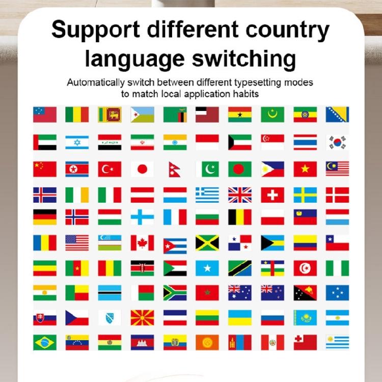 Мини-портативный проектор Питание Type-C Беспроводная трансляция Автоматическая регулировка Стереозвук