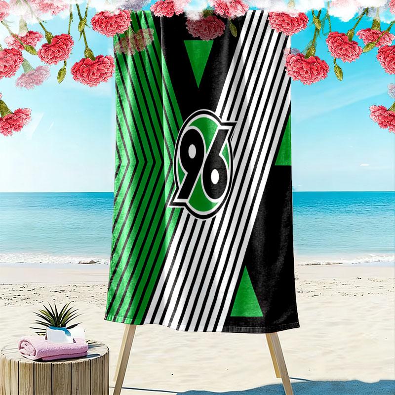 Hannover Pride Print Beach Towel, Large Soft Quick Dry Towel for Beach Camping Swimming