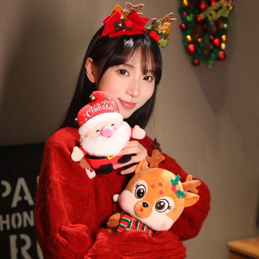 Плюшевые Рождественские Мягкие Игрушки Плюшевые Игрушки Рождественская Елка 3D Мягкие Животные Игрушка Лось Дом
