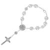 CALLARON Car Rosary Bracelet Car Mirror Hanging Prayer Beads
