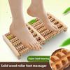 Wooden Foot Massager Roller Reflexology For Stress Fitness Health Care Feet Massage Roller Pain Relief