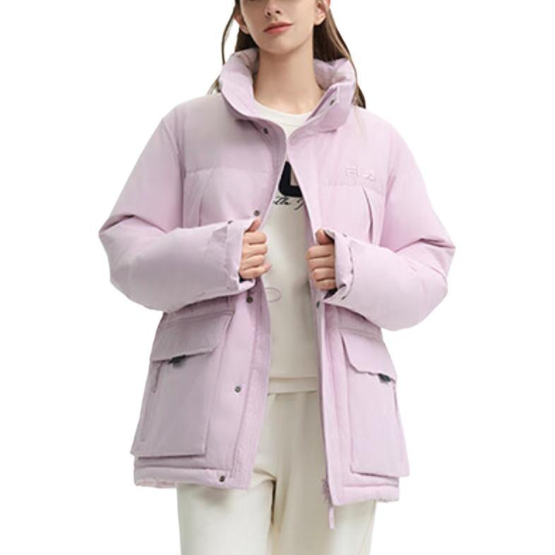 FILA ORIGINALE Down Jacket Unisex Dark Lotus Pink F51M449902F-PK
