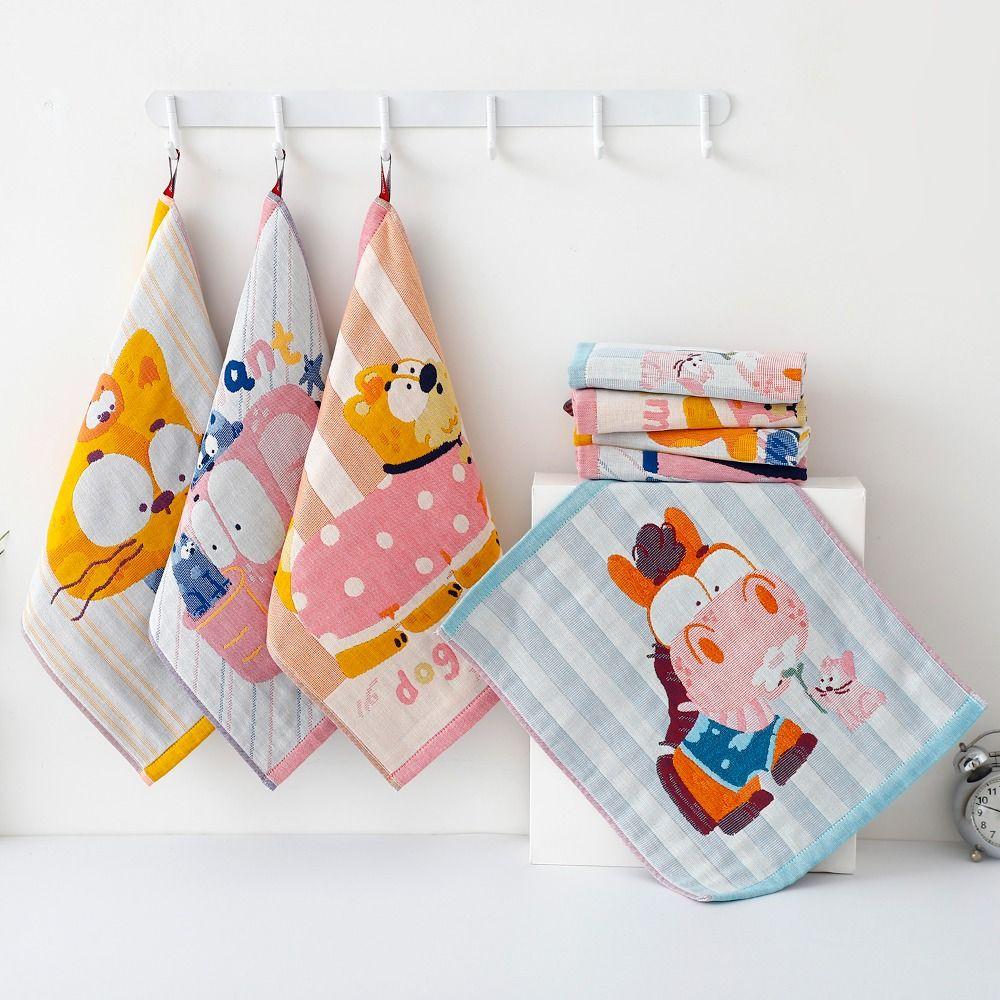 34x40cm Large Hand Towel Cartoon Tea Towel High Quality Kitchen Towel Home Restaurant