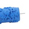 Pattern Paint Roller 5 Inch Flower Design Rubber Decorative Texture Roller for Wall Ceiling Door