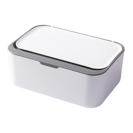 Коробка для влажных салфеток в ванной комнате Диспенсер для салфеток Большой емкости Широкое отверстие Многоразовый органайзер для влажной туалетной бумаги