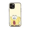 PB8 SpongeBob Cartoon Black Sofe Case for Samsung Note 20 Lite S24 Ultra S23 A03 A05 A06 A11 A71 A15 A16 A13 A24 A25 A33 A52 A53 A50 M55 M35 Plus