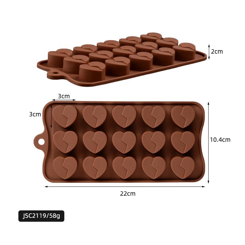 Silicone Chocolate Mold Baking Cake Pan For Pastry Bakery DIY Confectionery Tools Candy Making Accessories