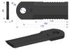 Nóż Obrotowy Rozdrabniacz Słomy Sieczkarnia Uzębiony 173X60X8Mm Otwór 20 Zastosowanie 270093250 Krone Waryński ( Sprzedawane Po 10 )